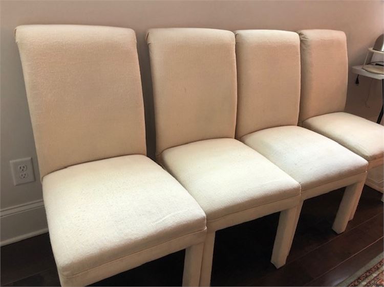 Upholstered Four Chair Set