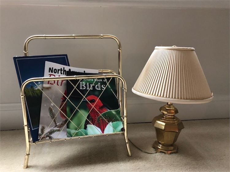 Magazine holder and Lamp