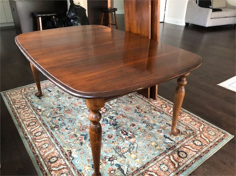 Table and Oriental Rug