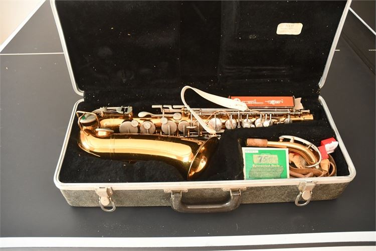 Bundy Selmer Saxophone With Case