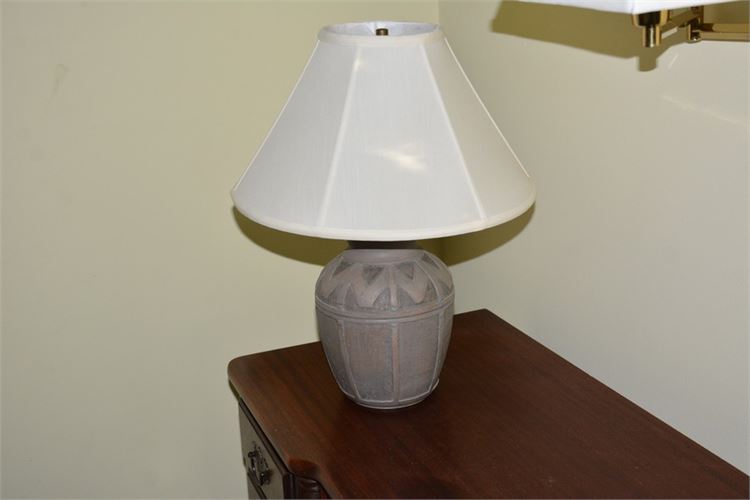 Art Deco Lamp With Shade