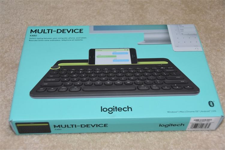 Logitech 920-006342 K480 Bluetooth Multi-Device Keyboard - Black