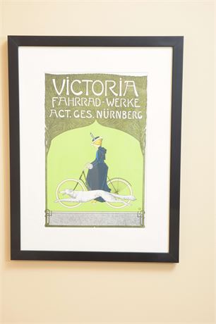 Victoria Fahrrad-Werke Decorative Poster