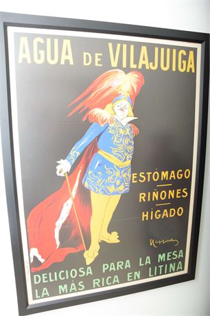Agua De Vilajuiga Decorative Framed Poster