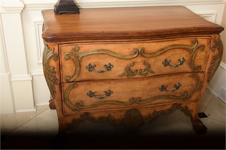 Georgian Style Two Drawer Commode
