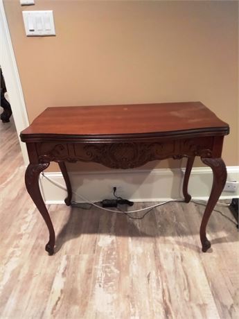 Queen Anne Style Console Table