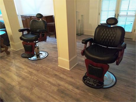Pair of Barber Chairs