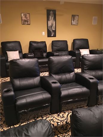 One Row of Movie Seats