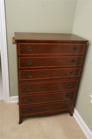 Reproduction Hepplewhite Style Chest