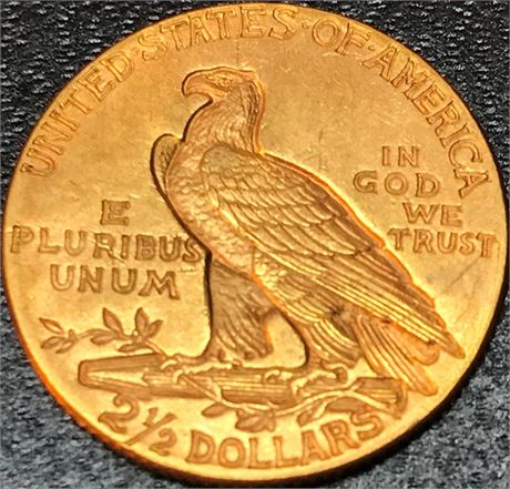 Liberty 1913 2 1/2 Dollar Gold Coin