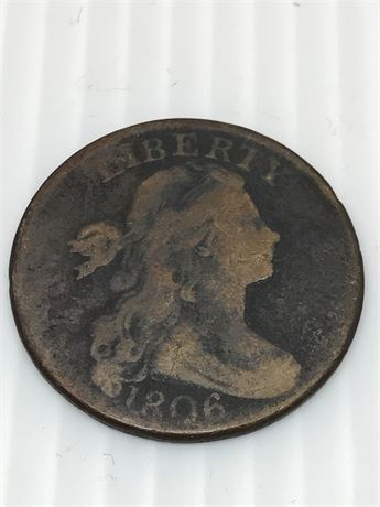 1806 American Large Cent Draped Bust
