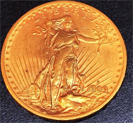 Standing Liberty 20 Dollar Gold Coin
