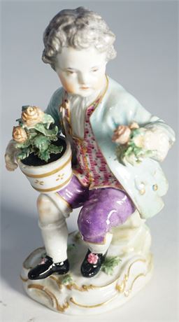 Lot 63. Antique Porcelain Figure