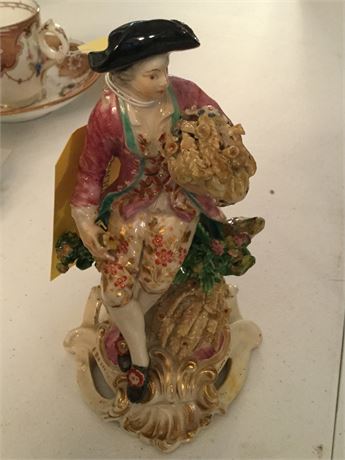 Lot 64. Antique Bow Porcelain Figure