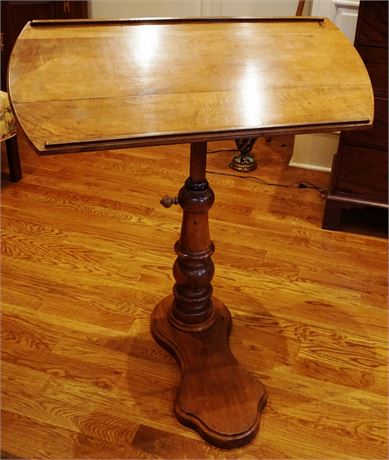 Lot 59: Antique French Walnut Lecturn