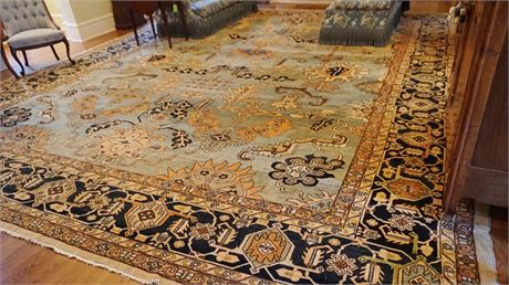 Lot 70: Palatial Size Handmade Heriz Carpet