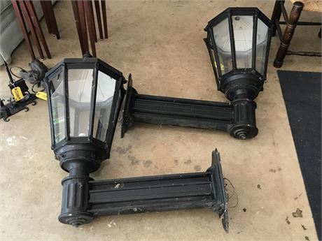 Lot 79. Pair of Large Wall Sconces