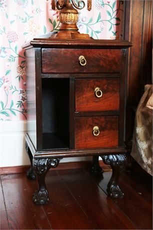 Lot 262. Small Bedside Table