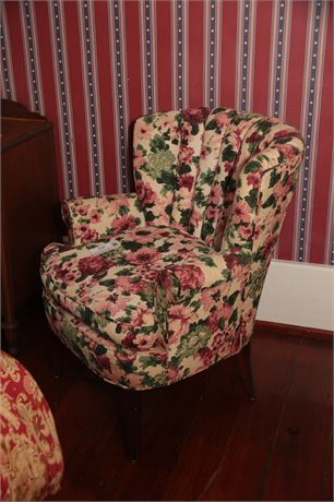 Lot 235. Pair Armchairs with Round Back