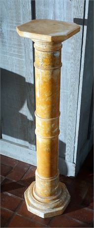Lot 183. Tall Marble Plant Stand