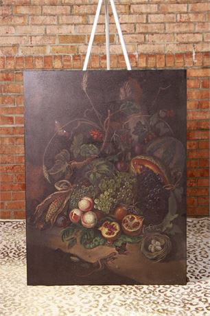 Old Master Style, Still Life of Fruits and Bounty