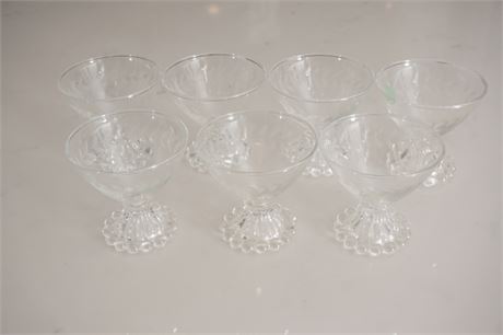 Set of 7 Sherbet Glasses