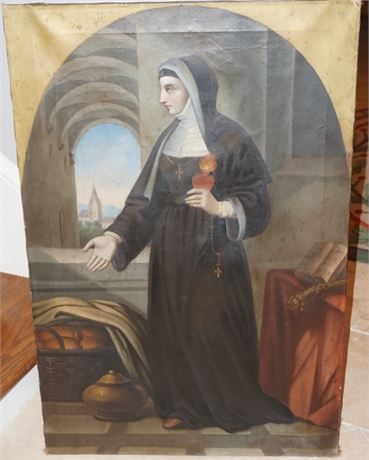 European School, Portrait of a Nun