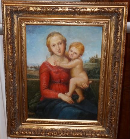 Old Master Style, Madonna and Child