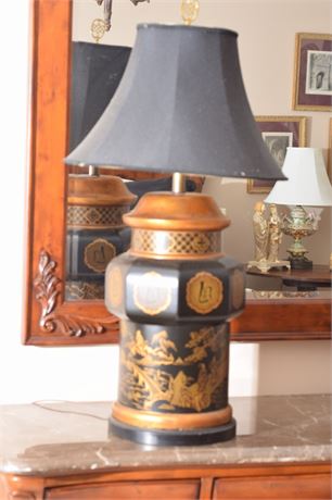 Tea Canister Lamp