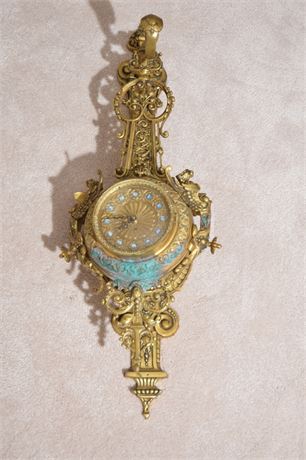 Louis XV Style Pendant Clock