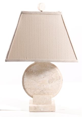 Cantera Stone Lamp | Lampara en Piedra Cantera