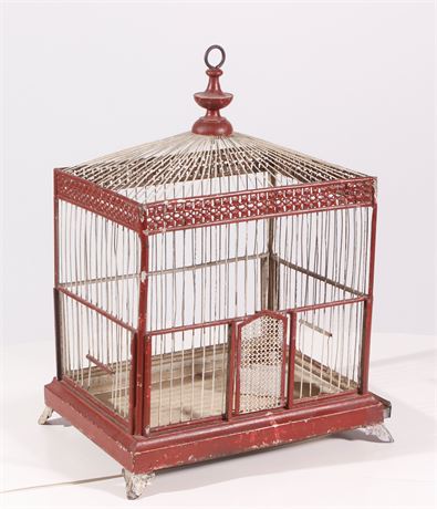 Vintage Birdcage | Jaula de Pájaros Estilo Retro
