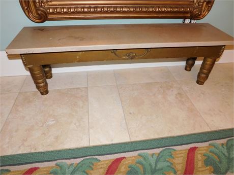 Low Giltwood Table