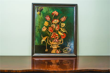 Decorator Floral Panel