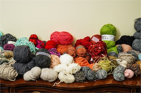 Miscellaneous Lot of Wool Yarn