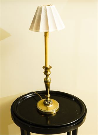 Directoire Style Gilt Bronze Candlestick