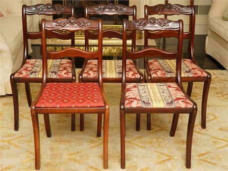 Set of 6 Victorian Style side Chairs