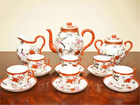 Japanese Porcelain Tea Service, 20th Century