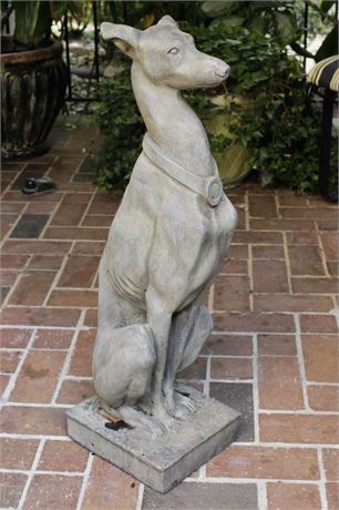 Garden Figure of Single Seated Greyhound