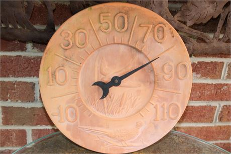 Faux Terracotta Thermometer