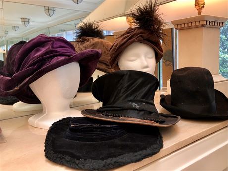 Miscellaneous Lot Six Women's Hats
