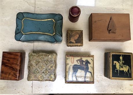 Miscellaneous Lot of Decorator Boxes