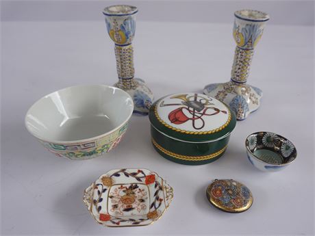 TIFFANY Porcelain Trinket Bowl