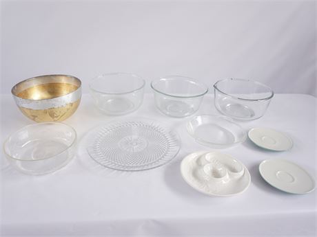 Miscellaneous Lot of Glass Bowls