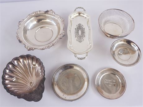 Miscellaneous Lot 23 Silver plate Objects