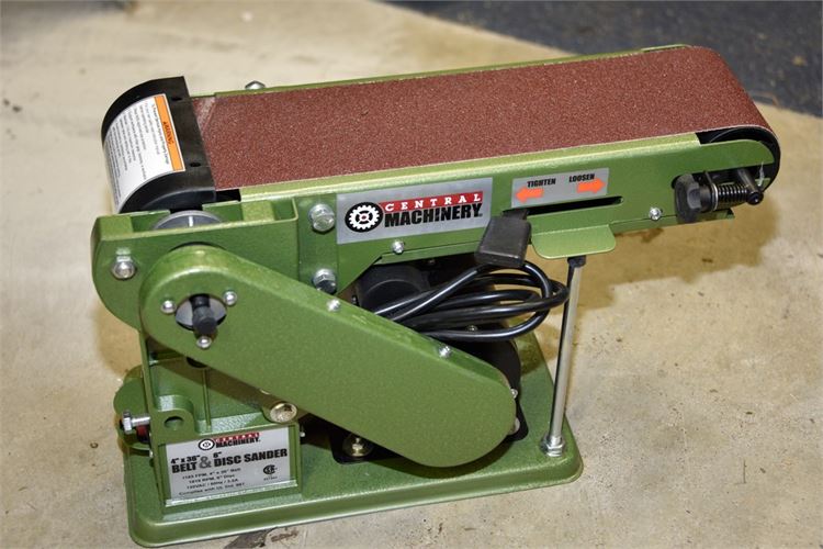 Companies Estate Sales - Central Machinery Belt and Disc Sander