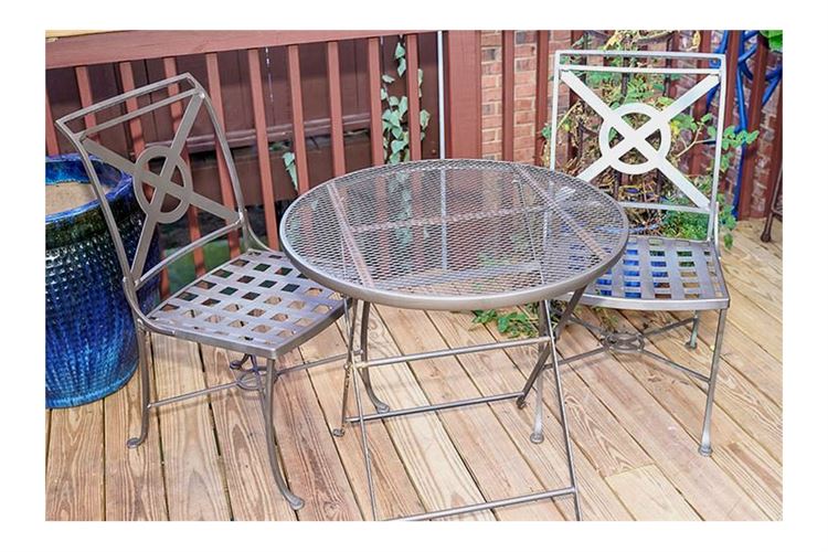 Outdoor Metal Patio Table and Chairs