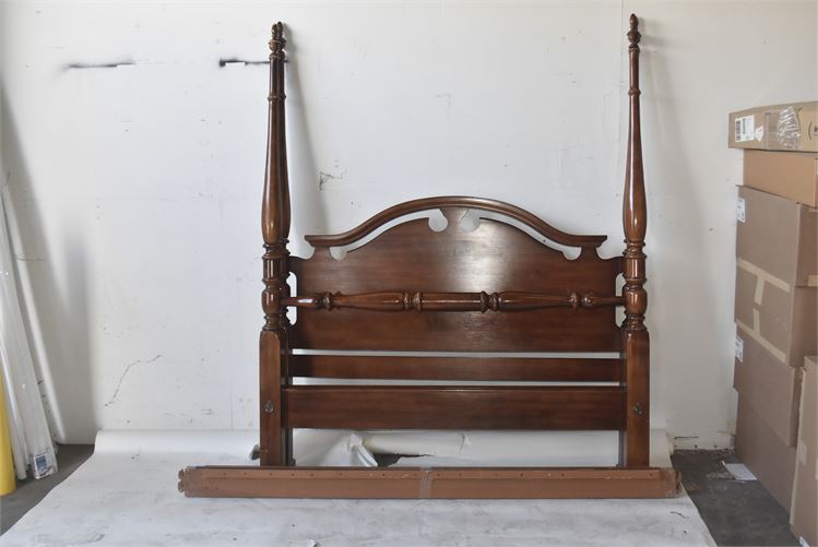 Four Poster Mahogany Bed