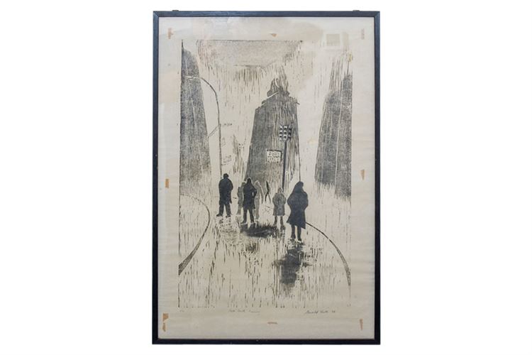 Gerald Huth Etching