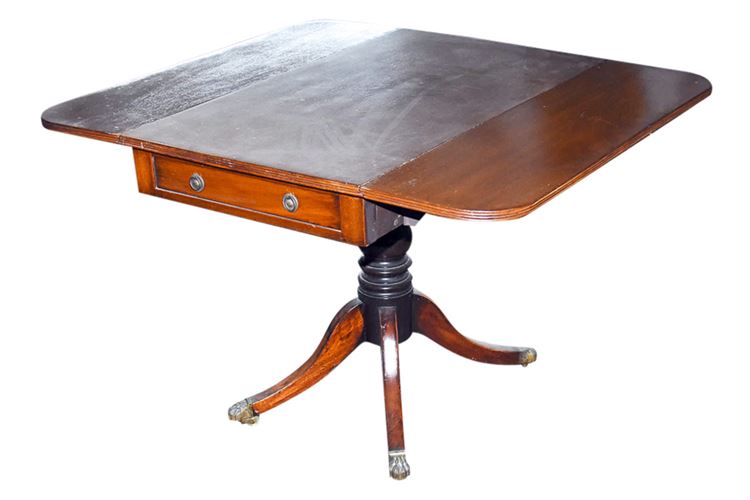 Georgian Style Mahogany Dropleaf Table